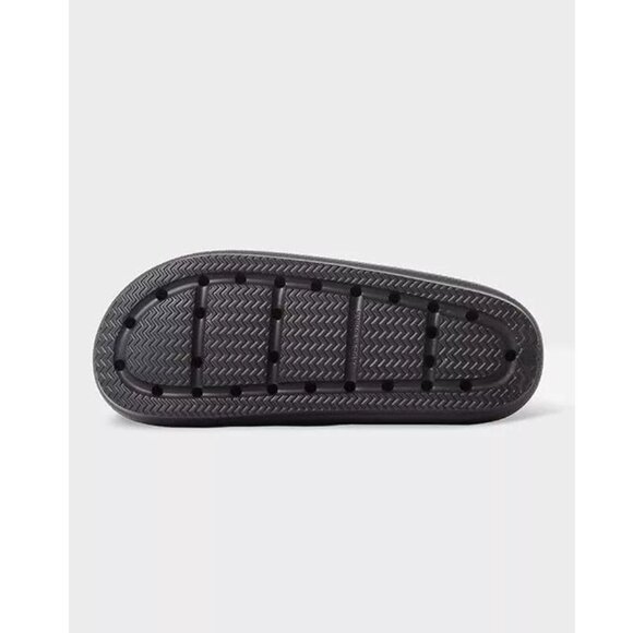 PRE OWNED 32 Degrees Unisex Adults Cushion Slide Sandals Black Size XS $40 KK316 - Picture 3 of 3